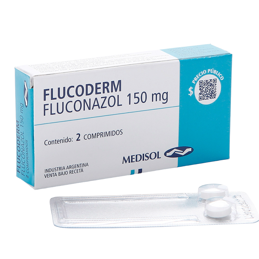 FLUCODERM <br> 150 MG X 2 COMPRIMIDOS
