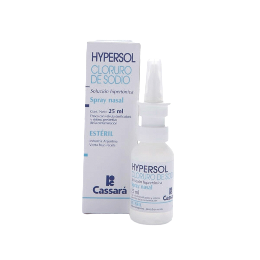 HYPERSOL <br> SPRAY NASAL X 25 ML.