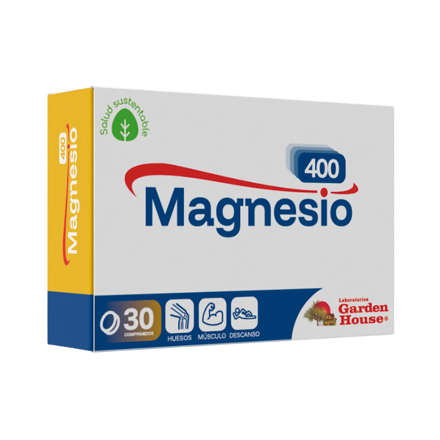 MAGNESIO 400 COMPRIMIDOS X 30