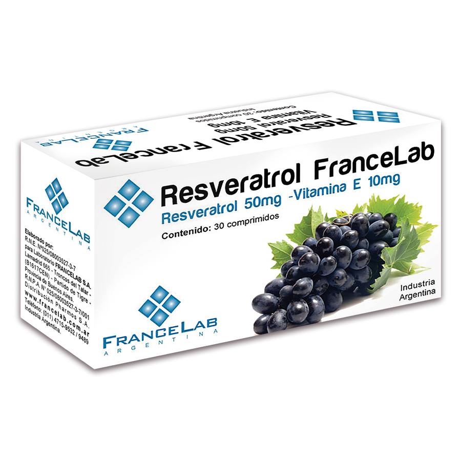 RESVERATROL <br> X 30 COMPRIMIDOS