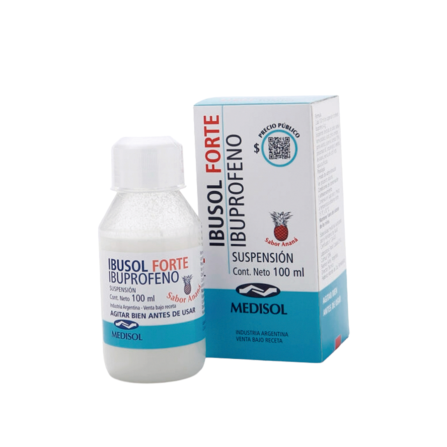 IBUSOL FORTE <br> SUSPENSION X 100 ML
