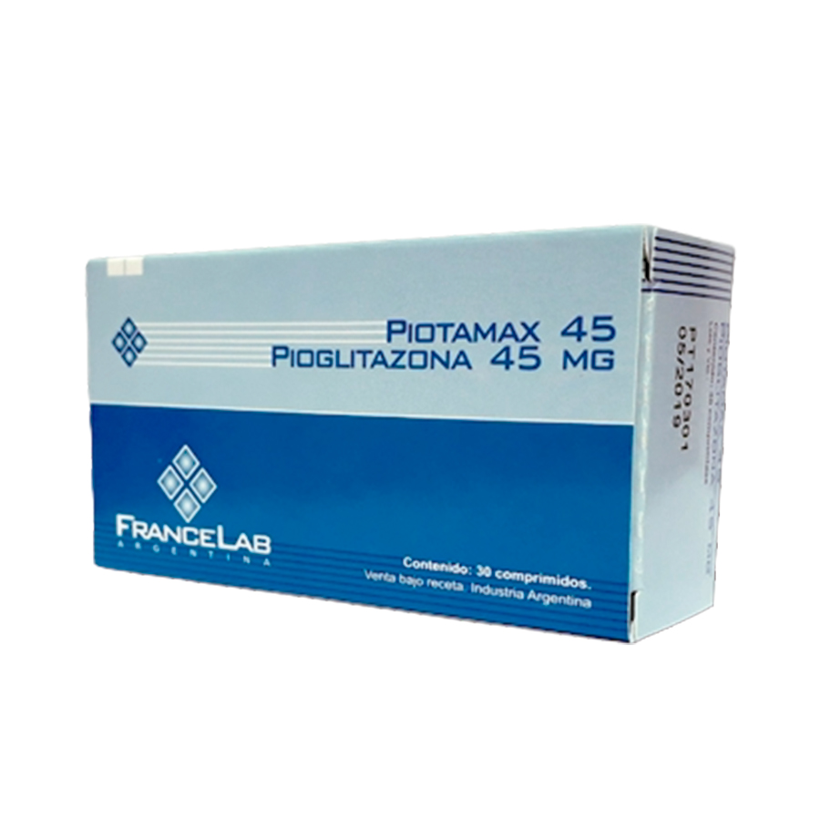 PIOTAMAX <br> 45 MG X 30 COMPRIMIDOS