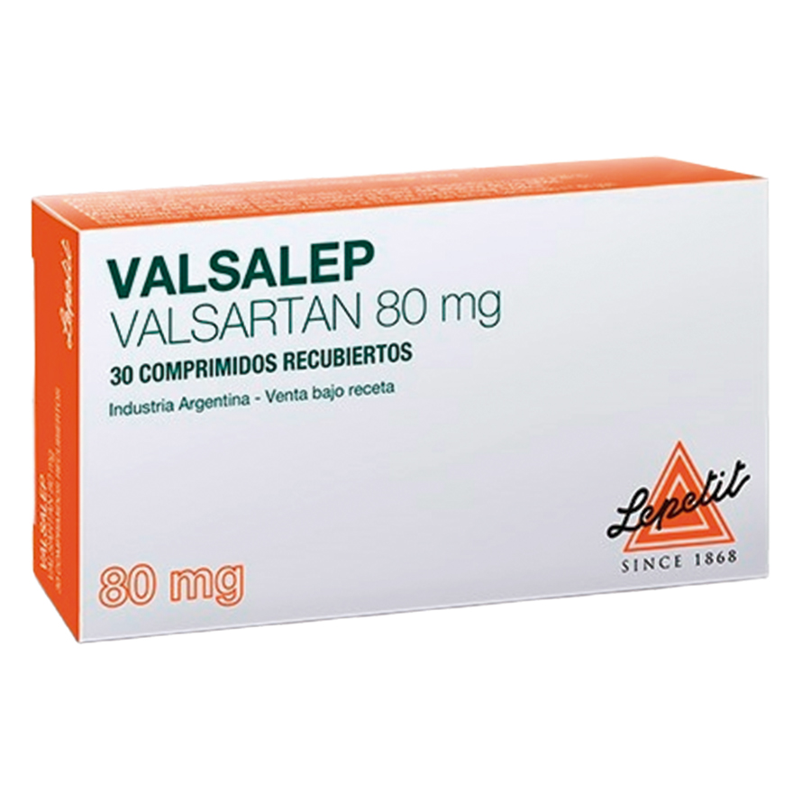 VALSALEP <br> 80 MG X 30 COMPRIMIDOS