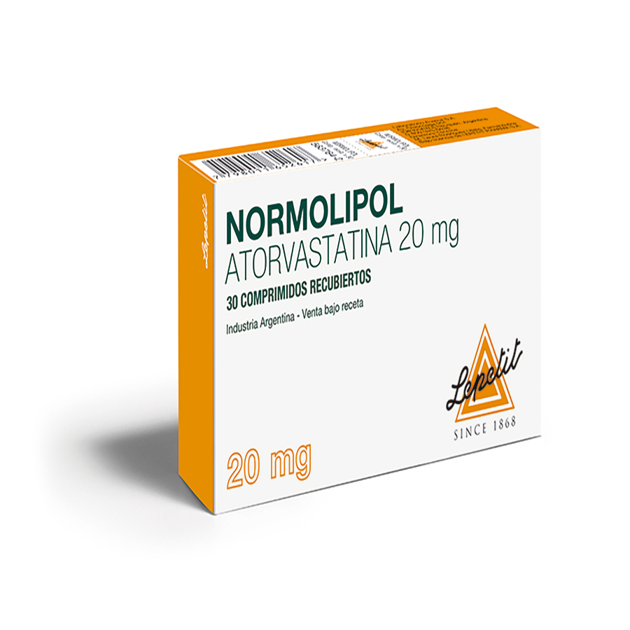 NORMOLIPOL <br> 20 MG X 30 COMPRIMIDOS